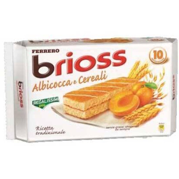 🍰 Kinder Brioss Albicocca – 280 g