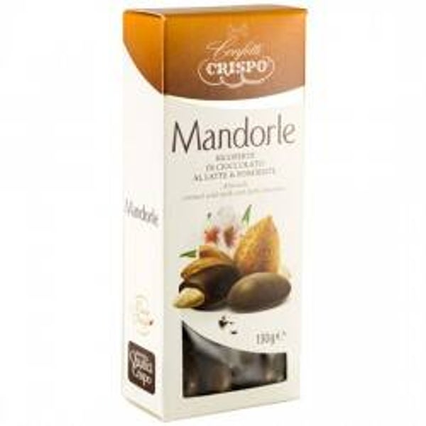 CRISPO - Mandorle al Latte & Fondente 130 g