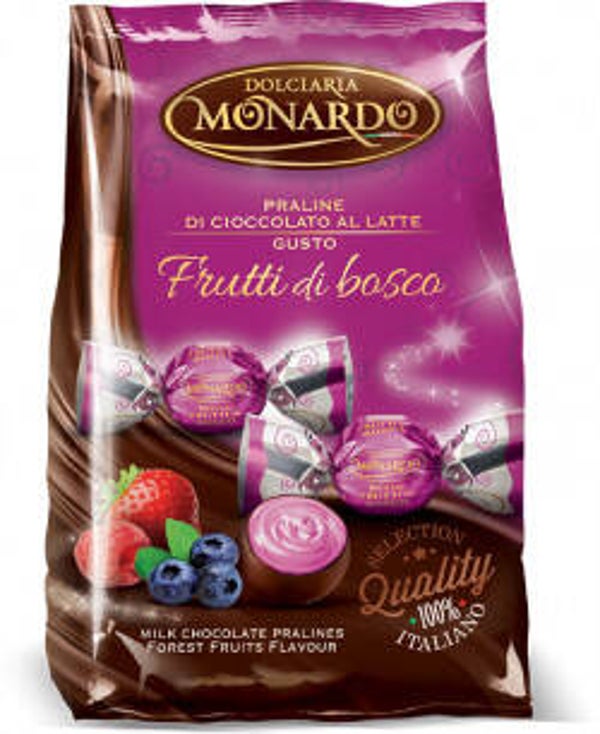 Monardo Schokoladenpralinen mit Waldfrucht Creme 110 g