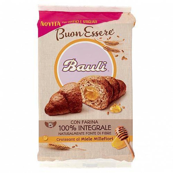 🥐 Bauli Cornetti Integrali al Miele – 225 g