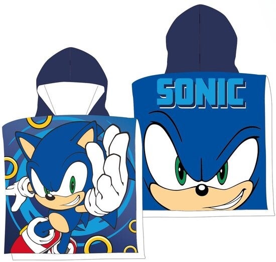 Dein Sonic Kapuzenponcho! 🦔💨