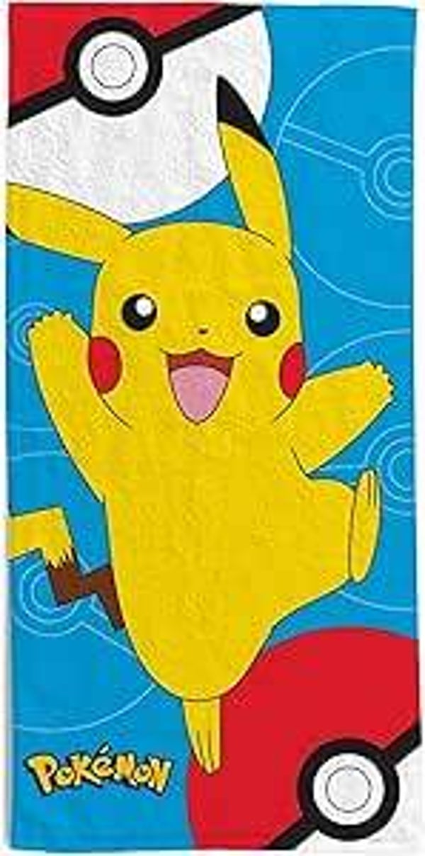 Pokémon Strandtuch mit Pikachu