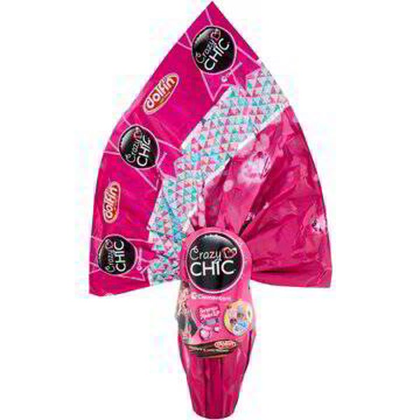 Uovo di Pasqua Cioccolato a Latte Crazy Chic 220 g