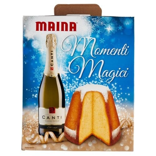 Maina Momenti Magici il Gran Pandoro 700 g + Canti Cuvée Dolce