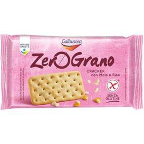 🥨 Galbusera Zerograno Cracker Mais e Riso – 210 g