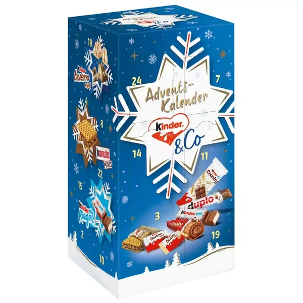 Ferrero Kinder und Ferrero Adventskalender 95 gr