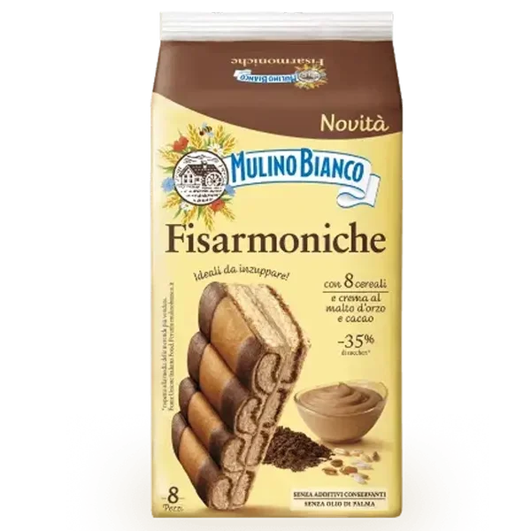 🍪 Mulino Bianco Fisarmoniche – Knusprige Milch-Butter-Kekse