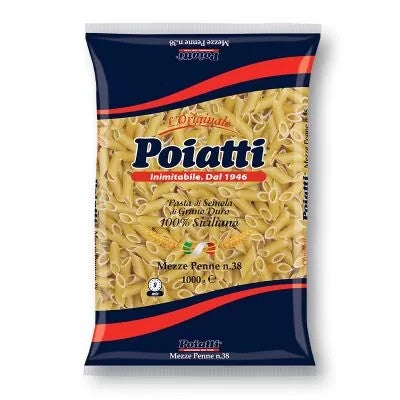 Poiatti Mezze penne n.38 1kg