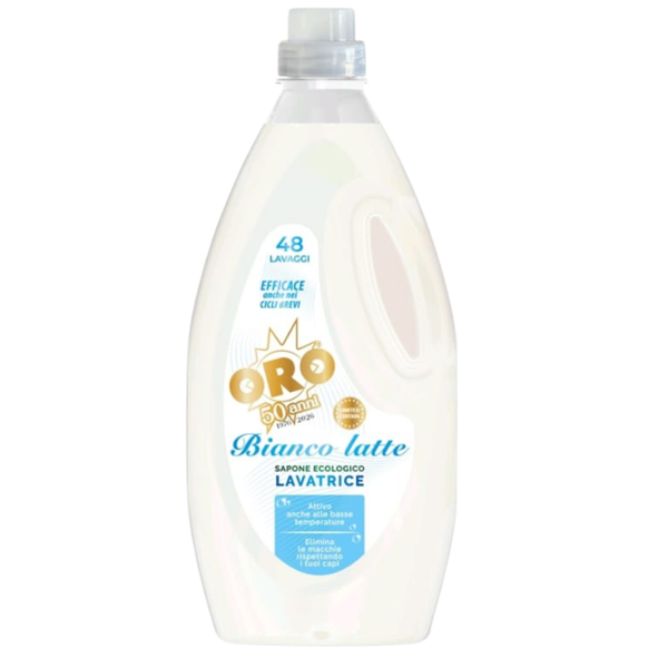 ORO 50 Anni – Sapone Ecologico Latte 48 Lavaggi