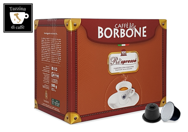 ☕ Caffè Borbone Miscela Blu – 100 Kapseln (kompatibel mit Nespresso®)