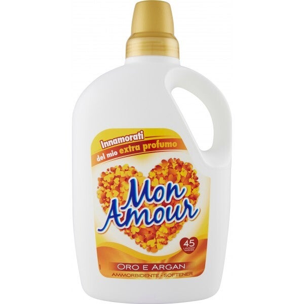 Mon Amour Ammorbidente Oro e Argan 3 litri