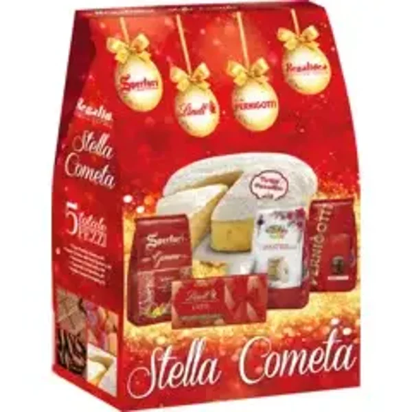 Stella Cometa Panettone Gran Natale Pernigotti 5 pz. |