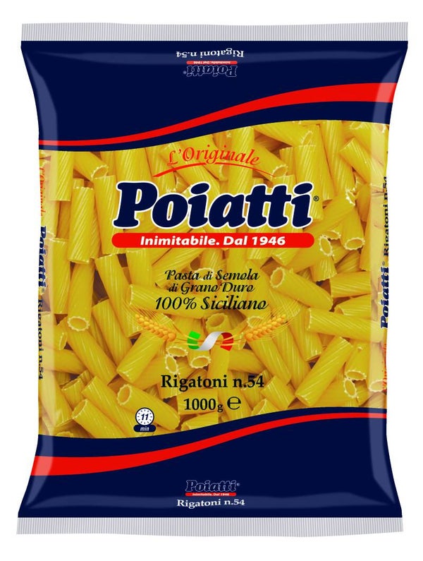 POIATTI RIGATONI PASTA  1KG