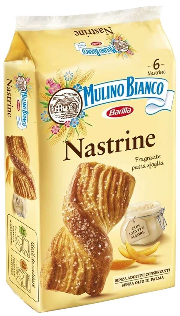 Mulino bianco nastrine x6 280 gr