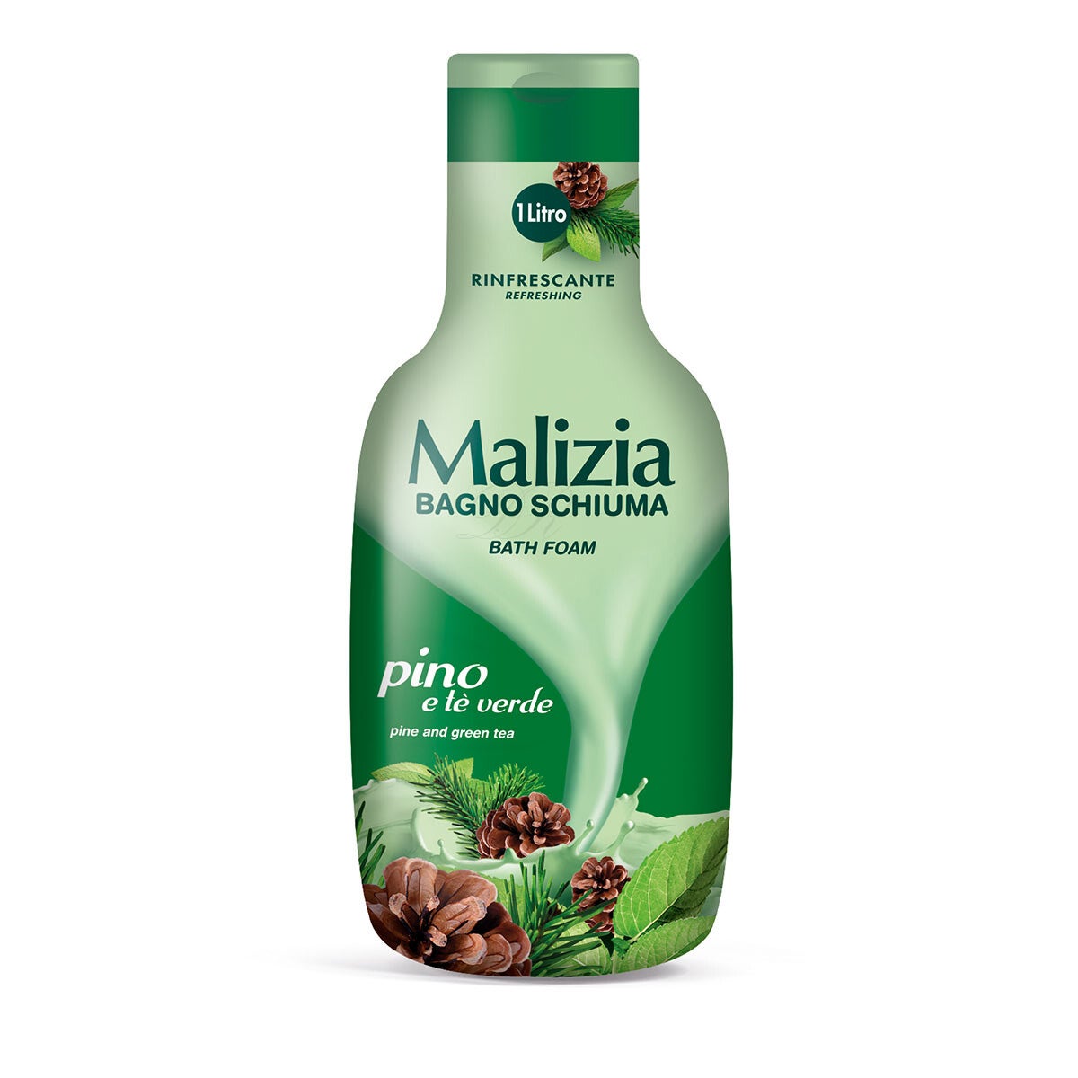 🧴 Malizia Bagno Schiuma – Pino – 1000 ml
