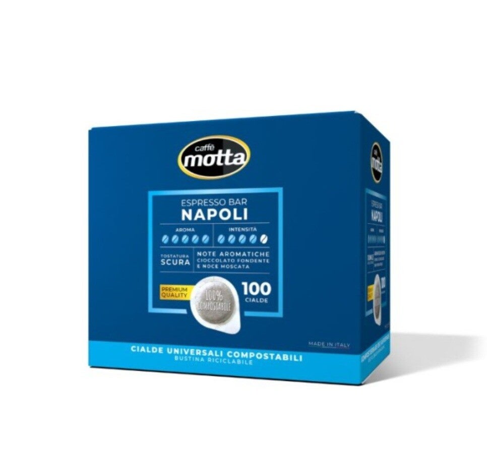 ☕ Caffè Motta – Espresso Napoli – 100 Cialde (E.S.E. 44 mm)