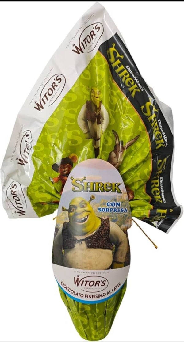 Shrek Schokoladen-Überraschungsei – Milchschokolade