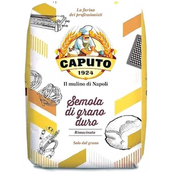 🌾 Caputo Semola Rimacinata di Grano Duro – Hartweizengrieß doppelt gemahlen
