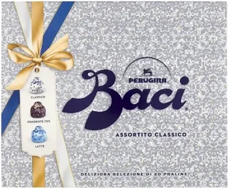 🍫 Baci Perugina Assortiti Classico – 200 g (20 Pralinen)
