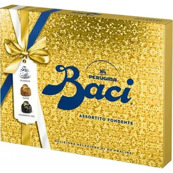 🍫 Baci Perugina Assortiti Fondente – 200 g (20 Pralinen)