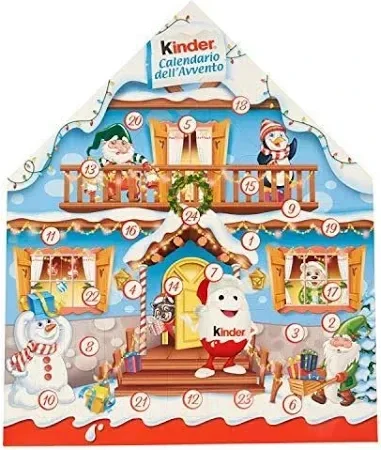 🏠 Kinder Adventskalender – 24 Tage voller Schokoladengenuss (2025 Edition)