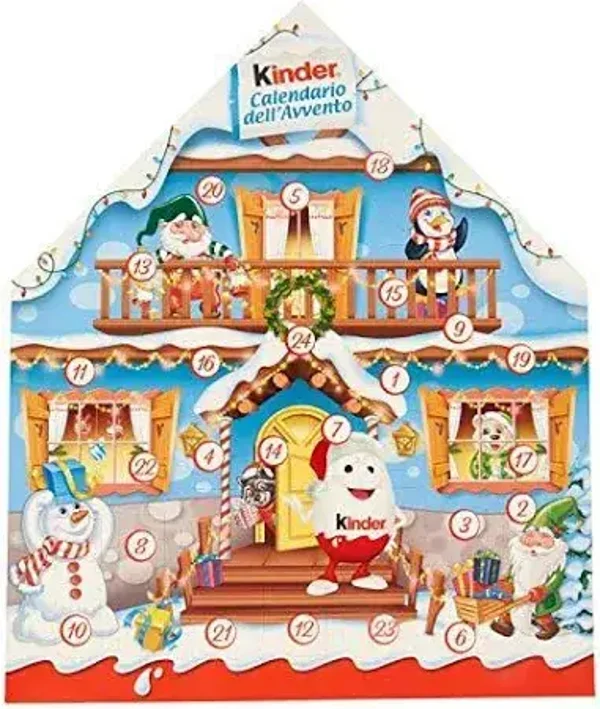 🏠 Kinder Adventskalender – 24 Tage voller Schokoladengenuss (2025 Edition)