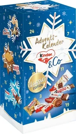 ⭐ Kinder & Co Adventskalender – Classic Edition (2025)