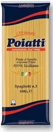 🍝 Poiatti Spaghetti N.3 – 1 kg