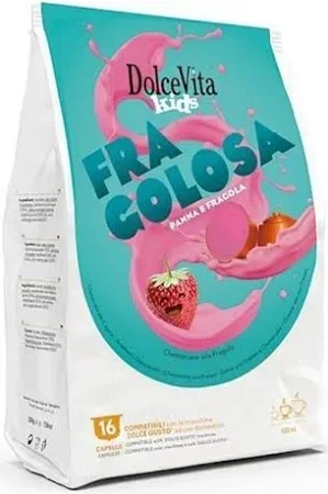 🍓 DolceVita Kids FraGolosa – Panna e Fragola – 10 Kapseln