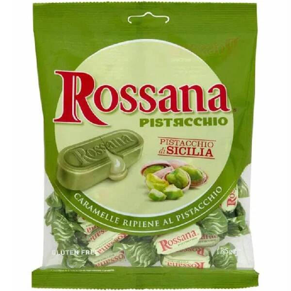 🍬 Rossana Caramelle al Pistacchio – Pistazien-Bonbons – 135 g
