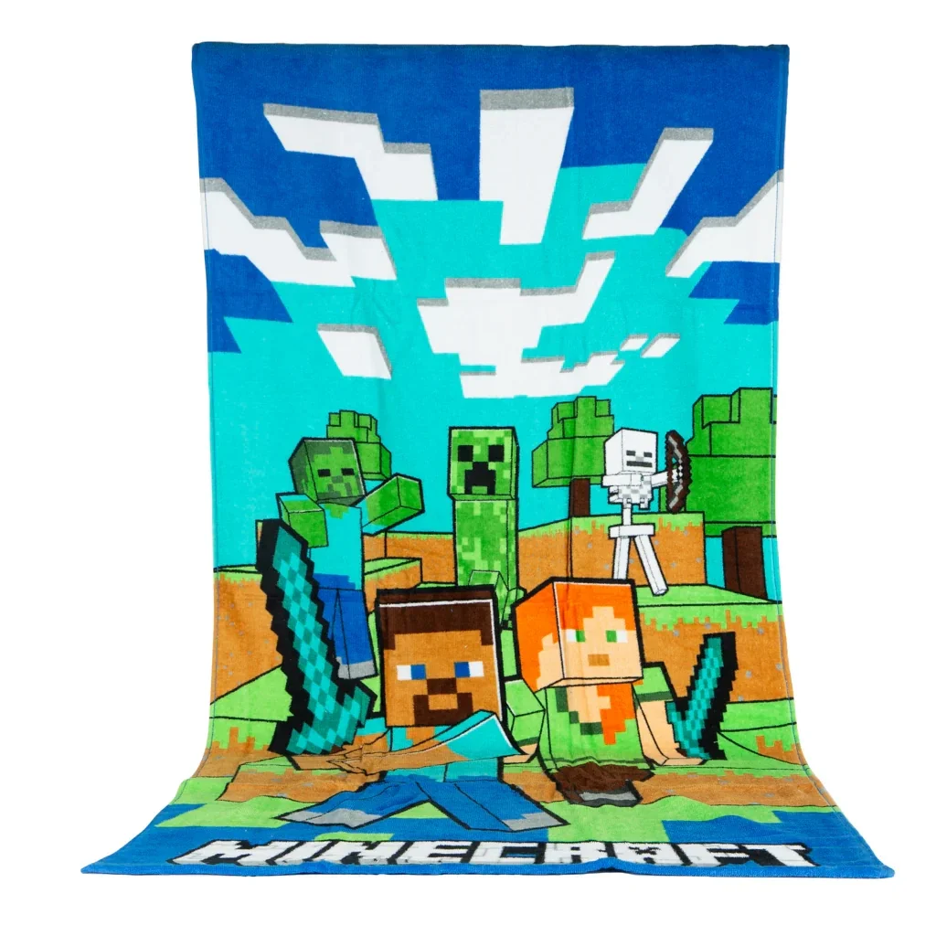 Minecraft Badetuch
