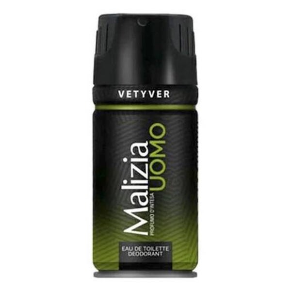 Malizia UOMO Vetyver Deodorant Bodyspray 12 x 150 ml