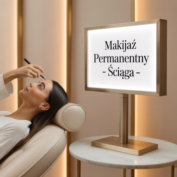 Kurs online Makijaż Permanentny  ,, Ściąga " z certyfikatem ukończenia