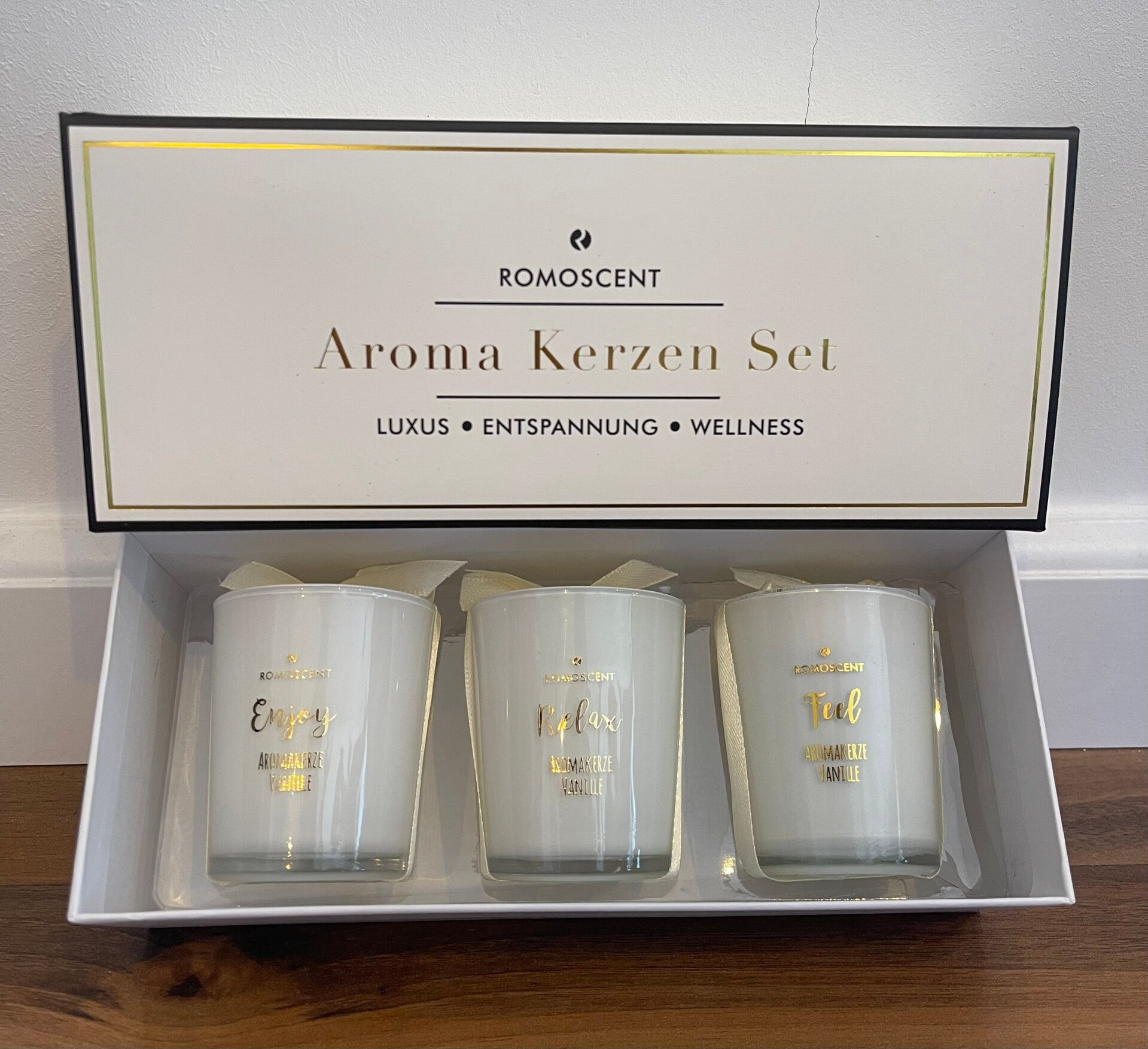 Geurkaarsen SET (3stuks) - Vanille