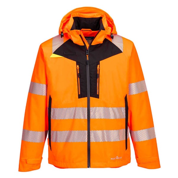 Portwest Warnschutz Regenjacke