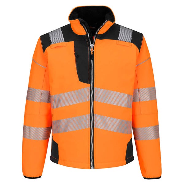 Portwest Warnschutz Softshell Jacke