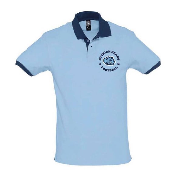 Light Blue Bears Polo, 25.4502