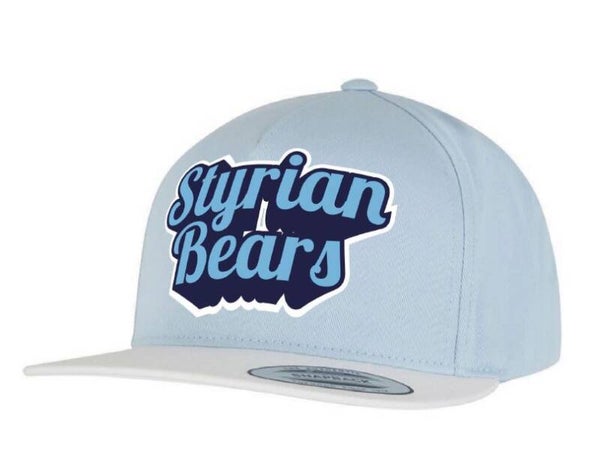 Light Blue White Cap, 55.6007