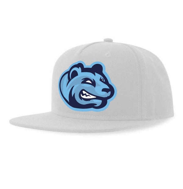 Flat-Cap Snap Five - S Weiß, 33.0256