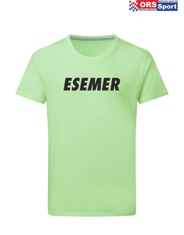 T-Shirt mit Aufdruck "Esemer"