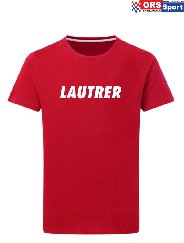 T-Shirt mit Aufdruck "Lautrer"