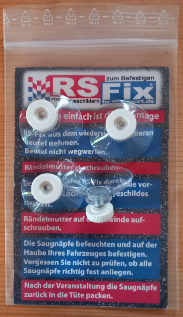 RS-Fix für Rallyeschilder
