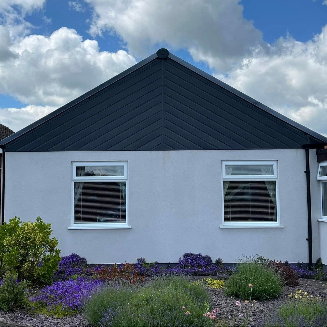 Picture of a house with newly fitted fascia's