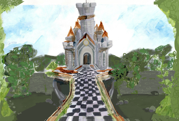 Postcard: Fantasy Tower 6x4