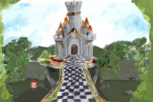 Postcard: Fantasy Tower 6x4