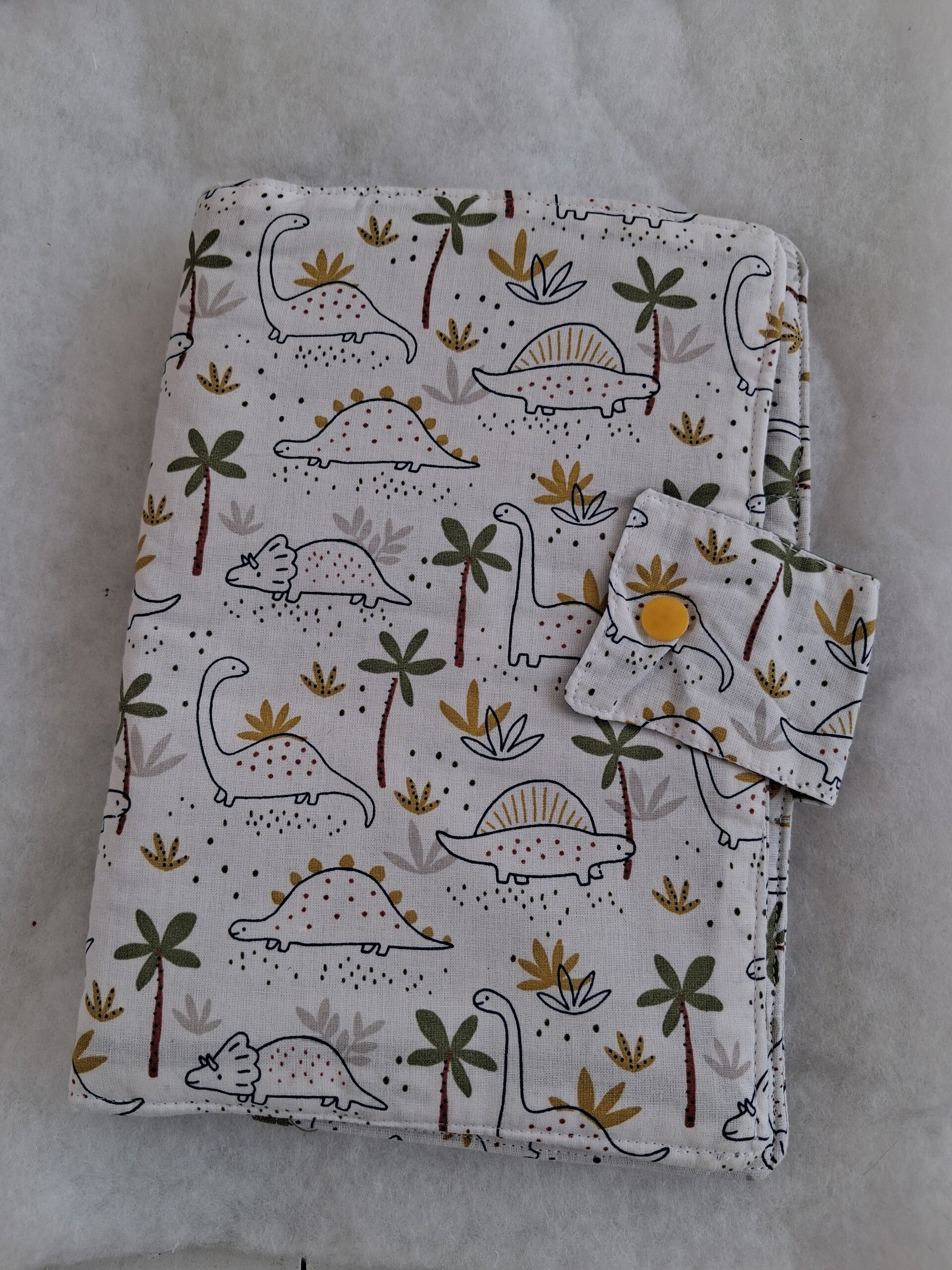 Pochette à langer dinosaures