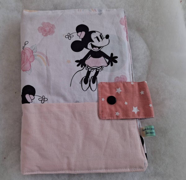 Housse carnet de santé Minnie