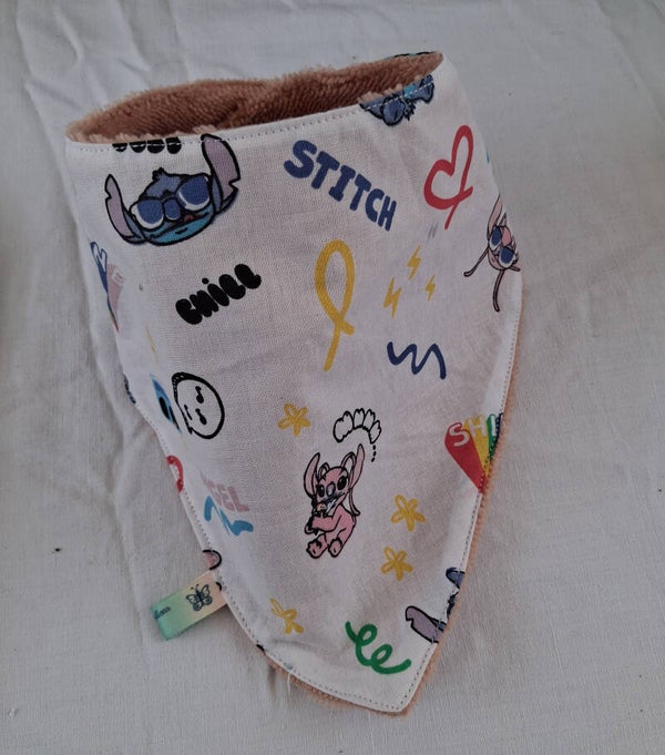 Bavoir bandana Stitch