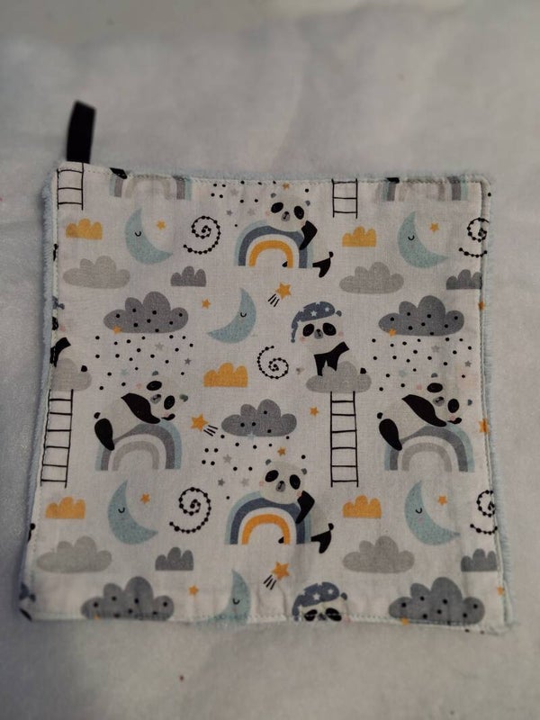 Mini serviettes panda lune
