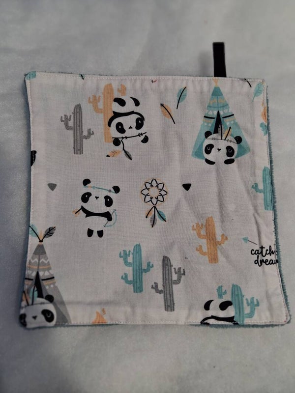 Mini serviettes panda tipi